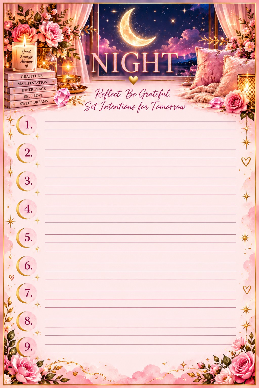 369 Vision Board Journal: Manifest It, Visualize It & Create Your Dream Life ✨ | DIGITAL DOWNLOAD