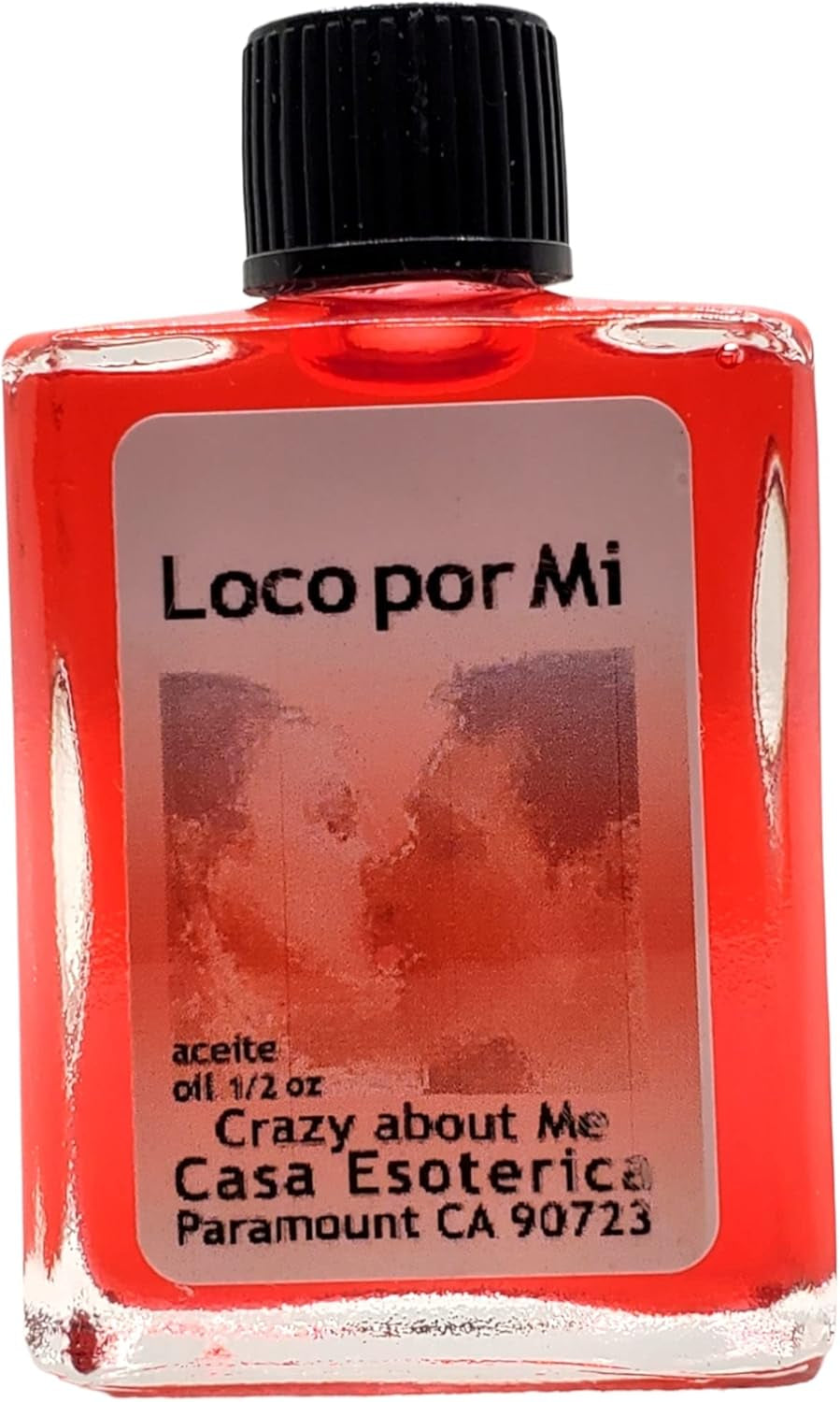 Crazy about Me Oil (Loco Por Mi Aceite) Spiritual Anointing Oil by CASA ESOTERICA - Love Spell - Magick for Someone to Be Crazy in Love with You-0.5 FL OZ (1PACK)