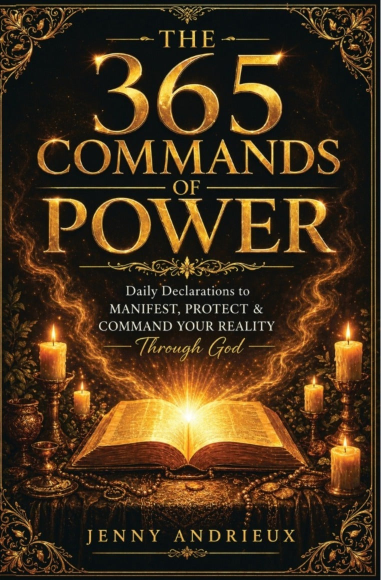 THE 365 COMMANDS OF POWER by Jenny Andrieux