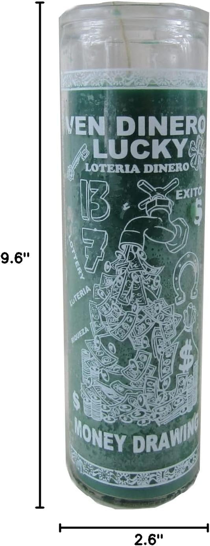 Money Drawing 7 Day Jar Candle