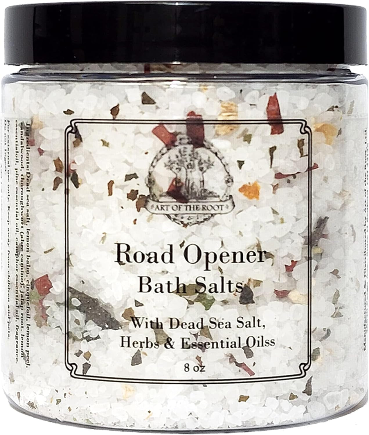 Art of Roots – Road Opener Bath Salt | Clear Blocks & Attract New Blessings 8 Oz | New Opportunites, Beginnings & Prosperity Rituals | Hoodoo Voodoo Wiccan Pagan