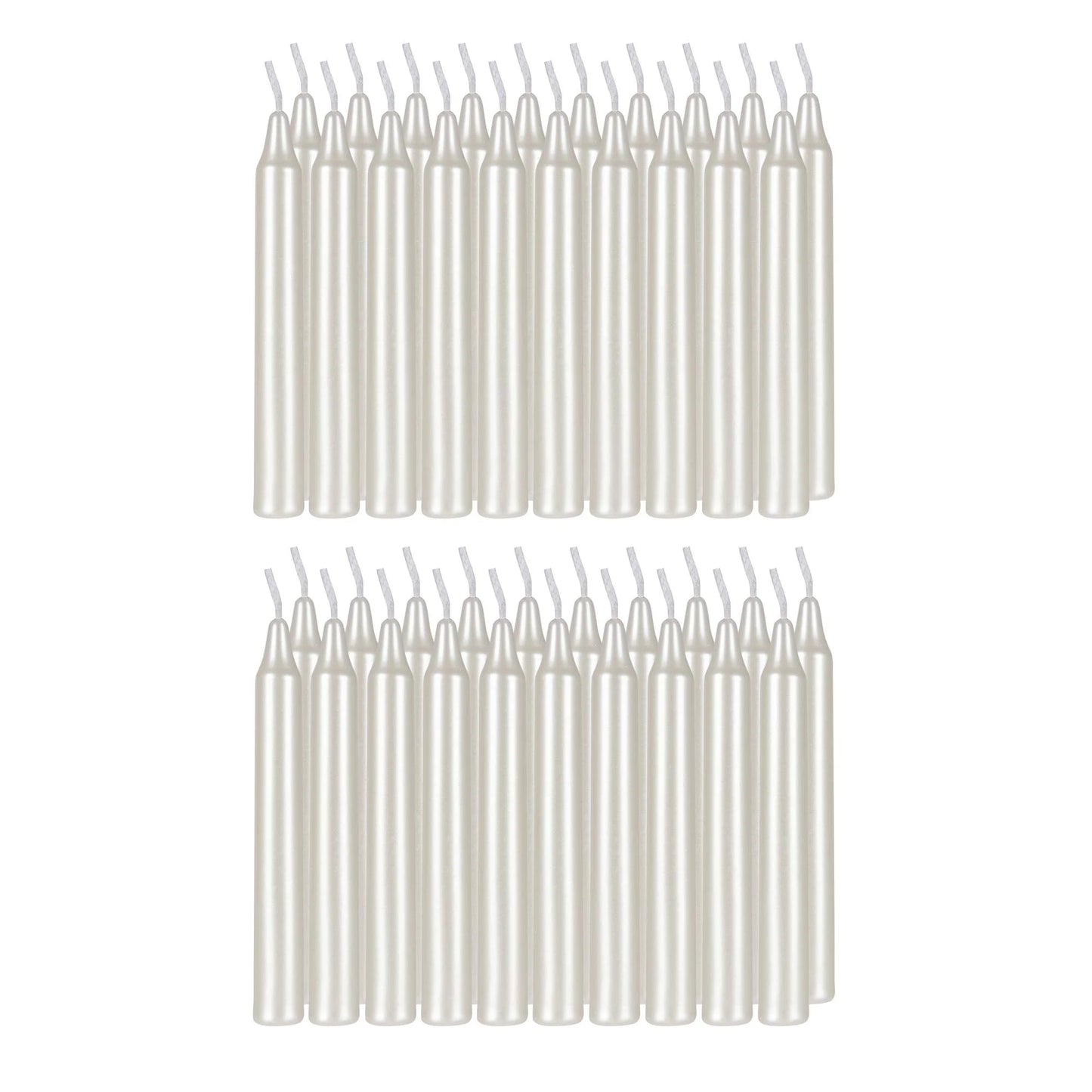 - Unscented 4 Inch Mini Chime Ritual Spell Taper Candles - Set of 20