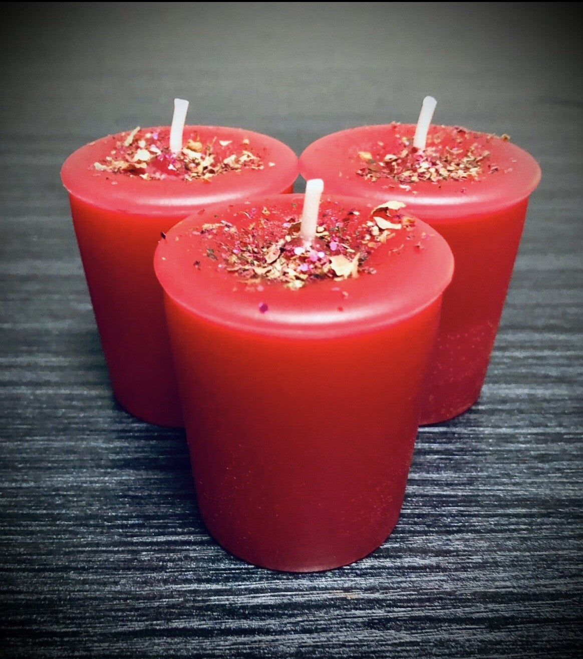 (3) Follow Me Magick Votive Candles Handmade, Organic, Witchcraft, Hoodoo, Wicca
