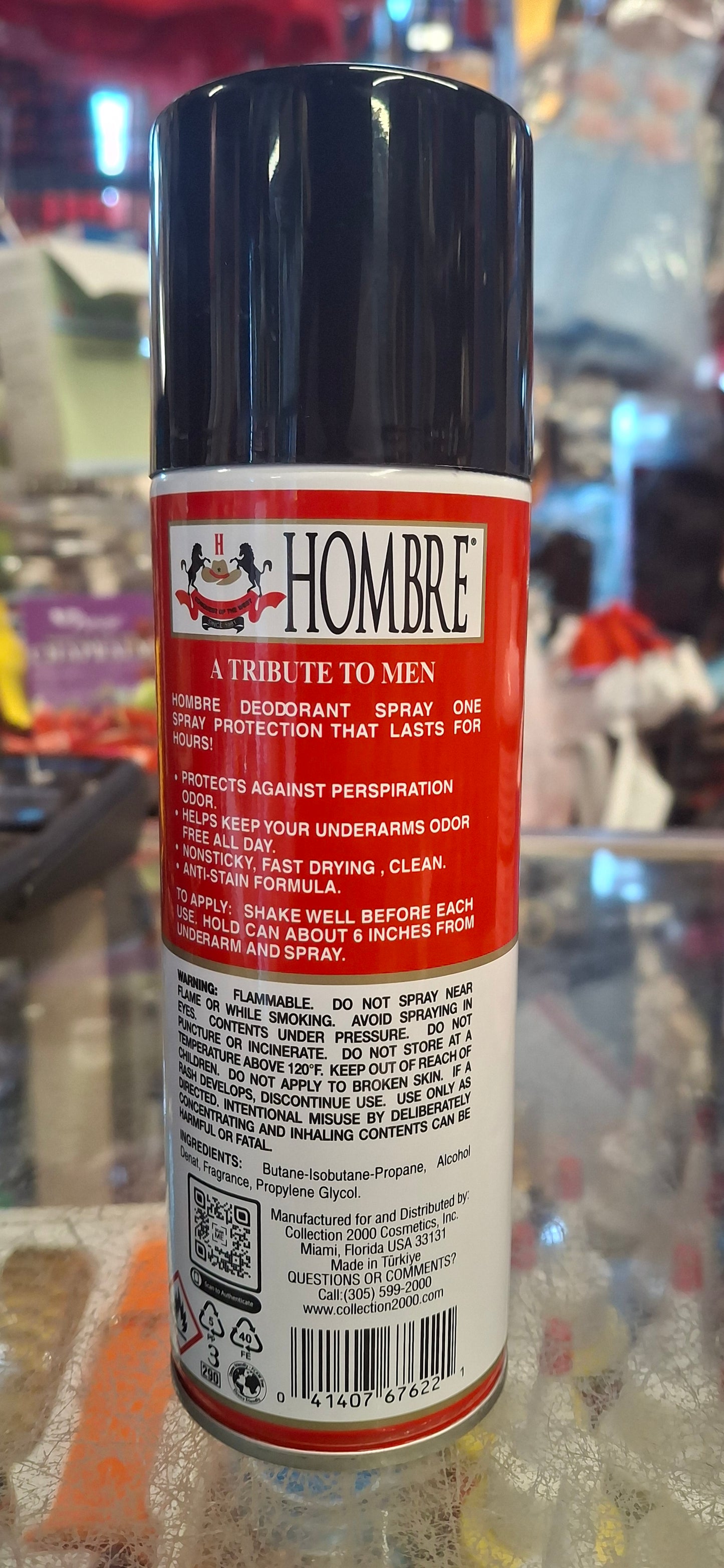 Hombre Spiritual Body Spray – Masculine Power, Attraction & Protection Mist (Haitian-Inspired Ritual Use)