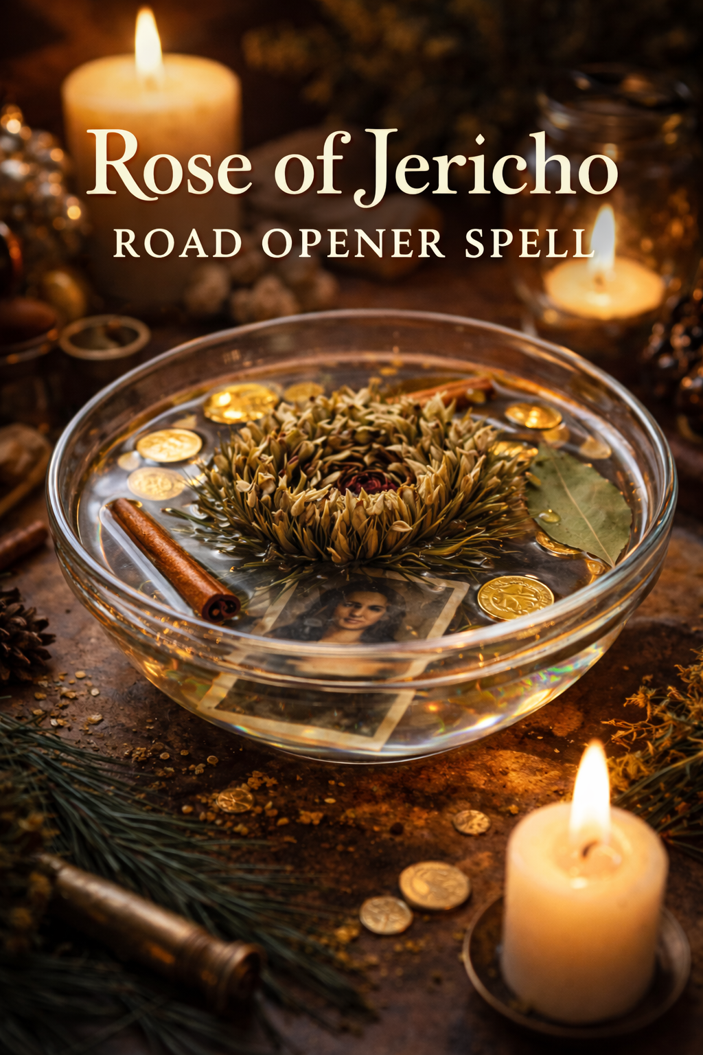 Rose of Jericho Road Opener Spell 🌿
Open Blocked Paths • Remove Delays • Call In Prosperity (Digital Download)