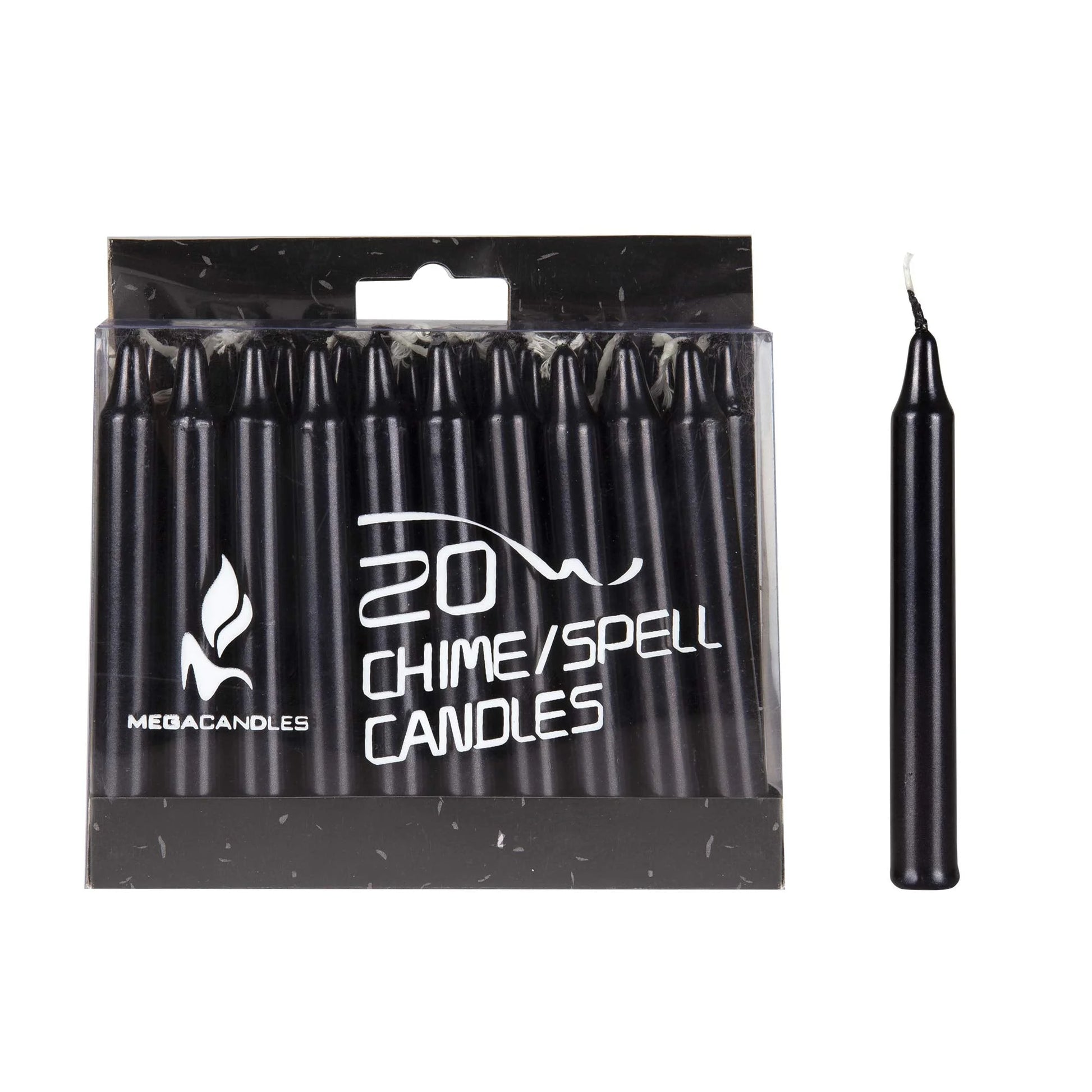 - Unscented 4 Inch Mini Chime Ritual Spell Taper Candles - Set of 20