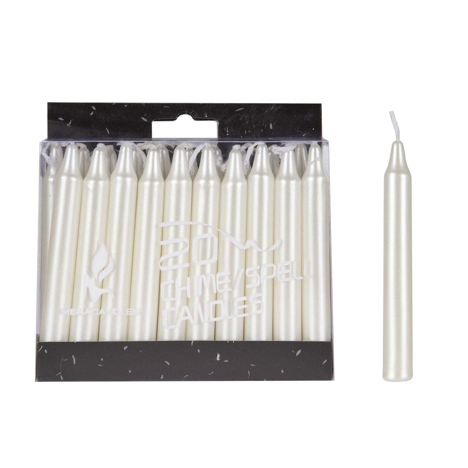 - Unscented 4 Inch Mini Chime Ritual Spell Taper Candles - Set of 20