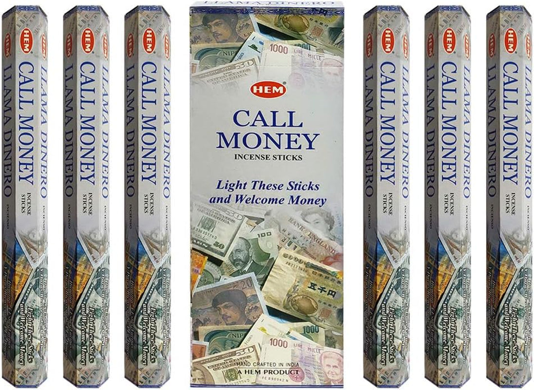 Call Money Incense Sticks and Incense Stick Holder Bundle Insence Insense Hem Incense Sticks
