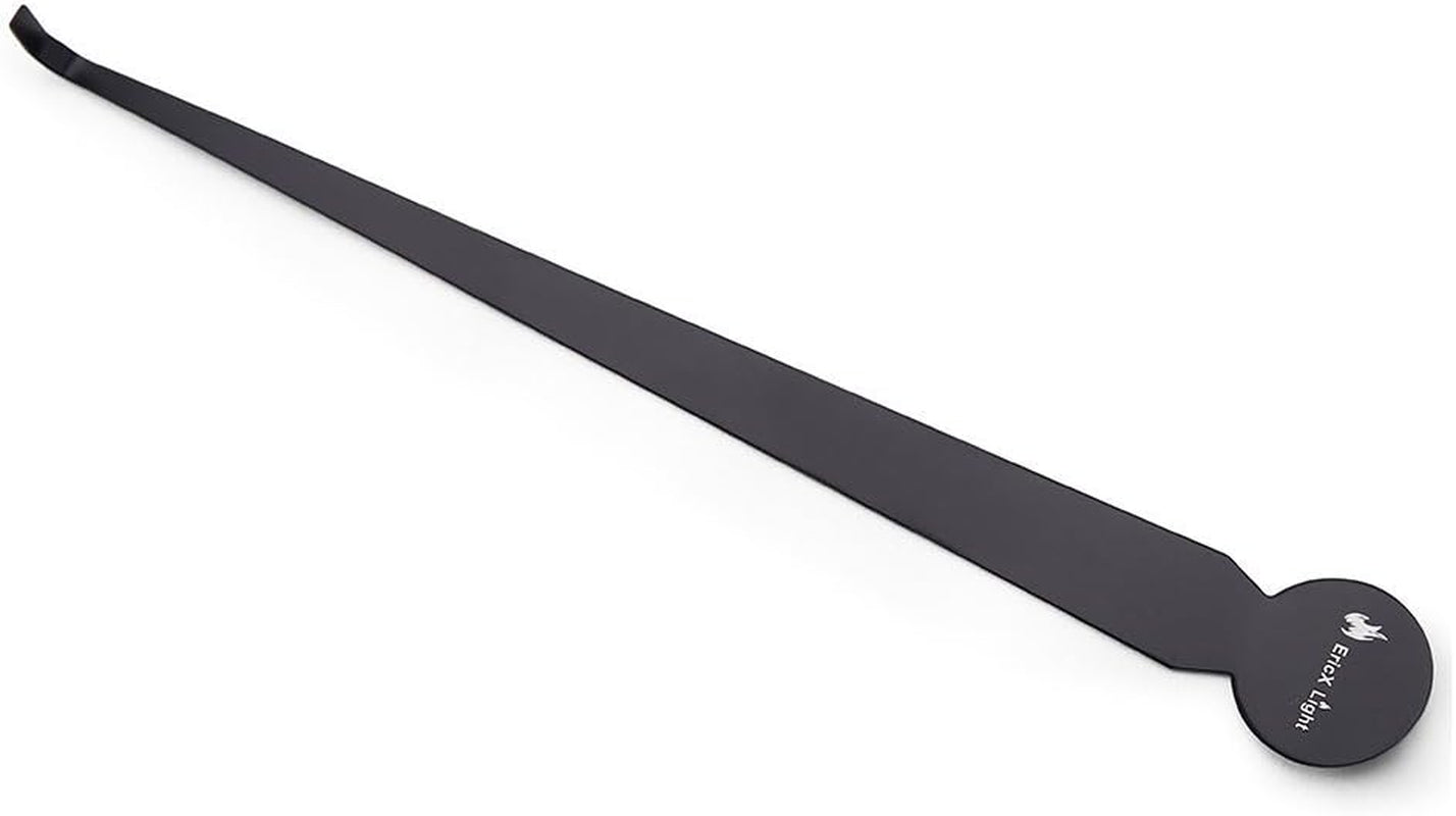 Ericx Light 3 in 1 Candle Accessory Set, Candle Wick Trimmer, Candle Wick Dipper, Candle Snuffer,Black