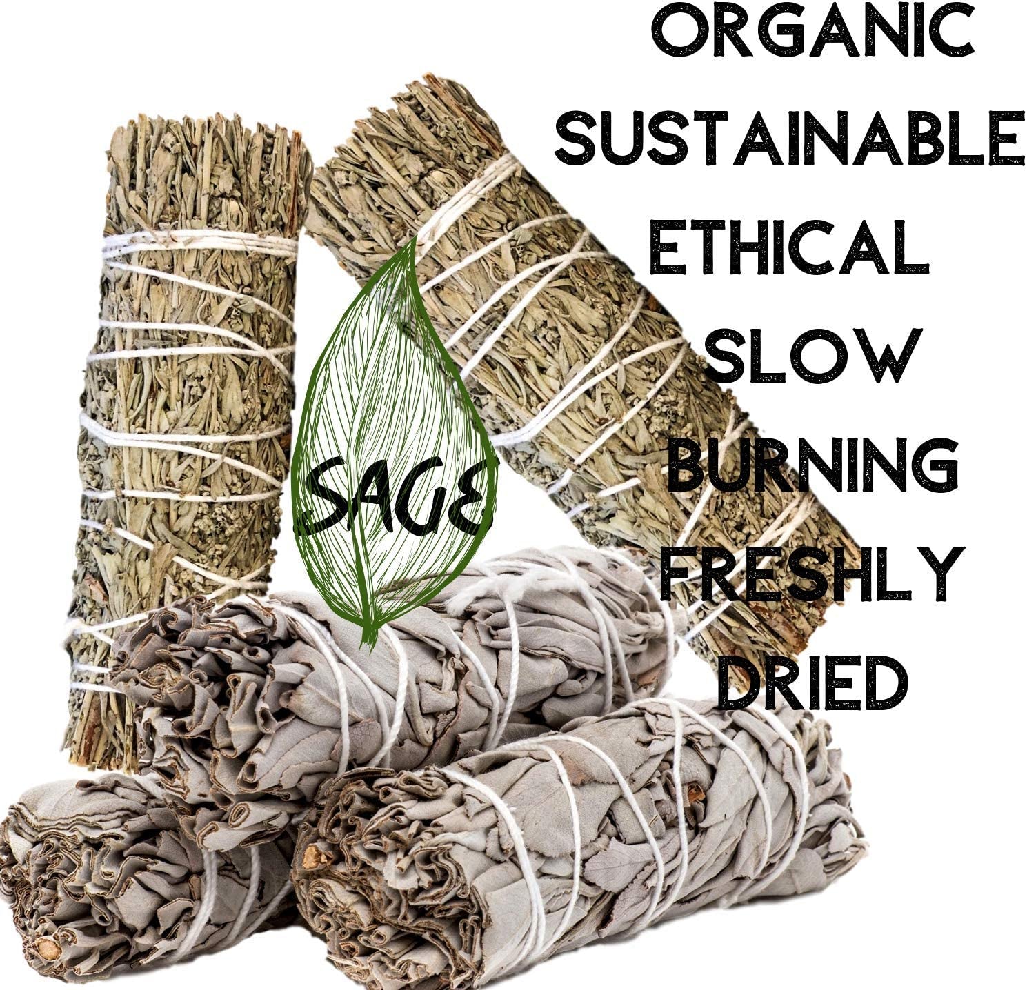 Sage Smudge Kit: Ultimate 12 Piece Spiritual Gifts Variety Smudging Kit: 6+” XL Abalone Shell, Complete Smudging Gift Set, Cleansing, Healing Positive Energy Home Kit! (Tiger'S Eye/Lavender Kit)