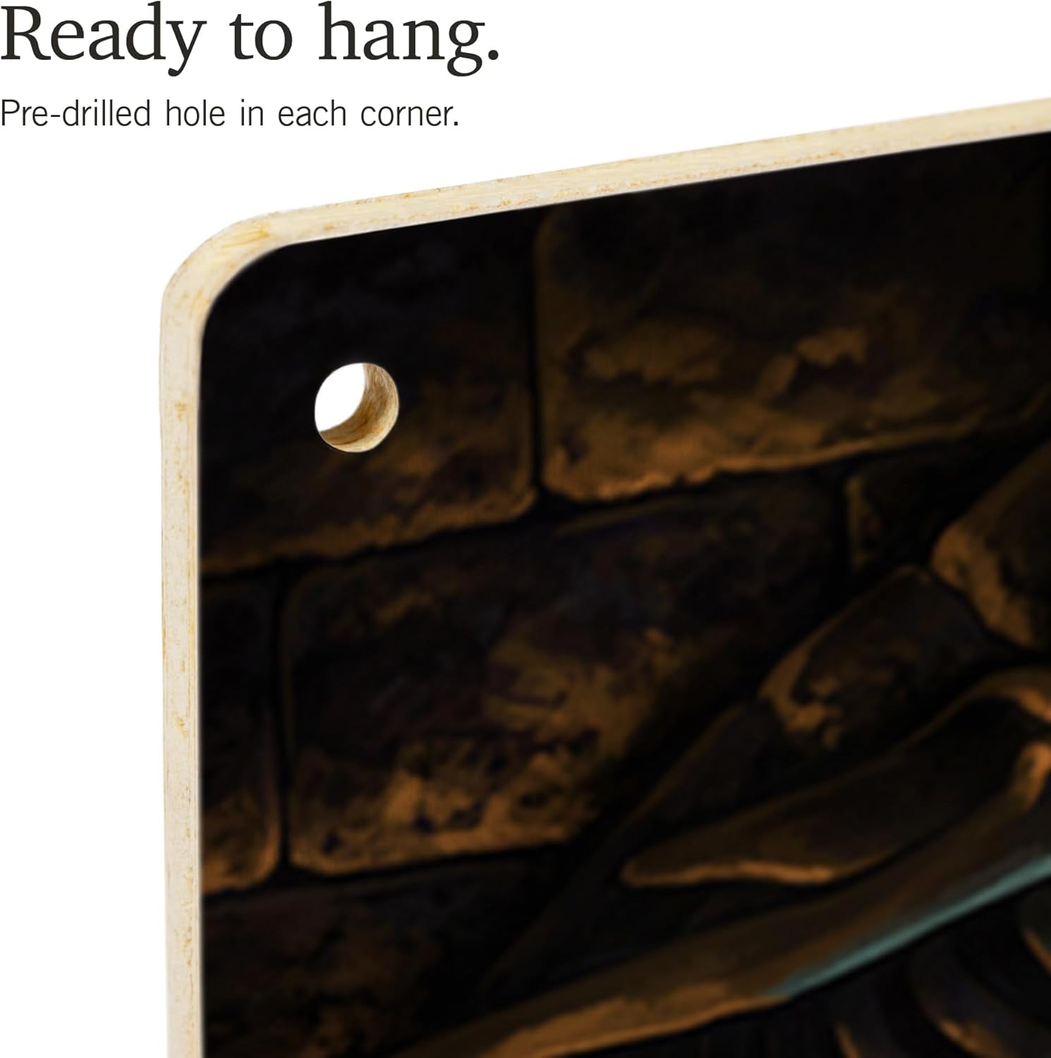 6X9 Inch Wood Sign, Ready to Hang Wall Decor, New Orleans, Louisiana, Voodoo