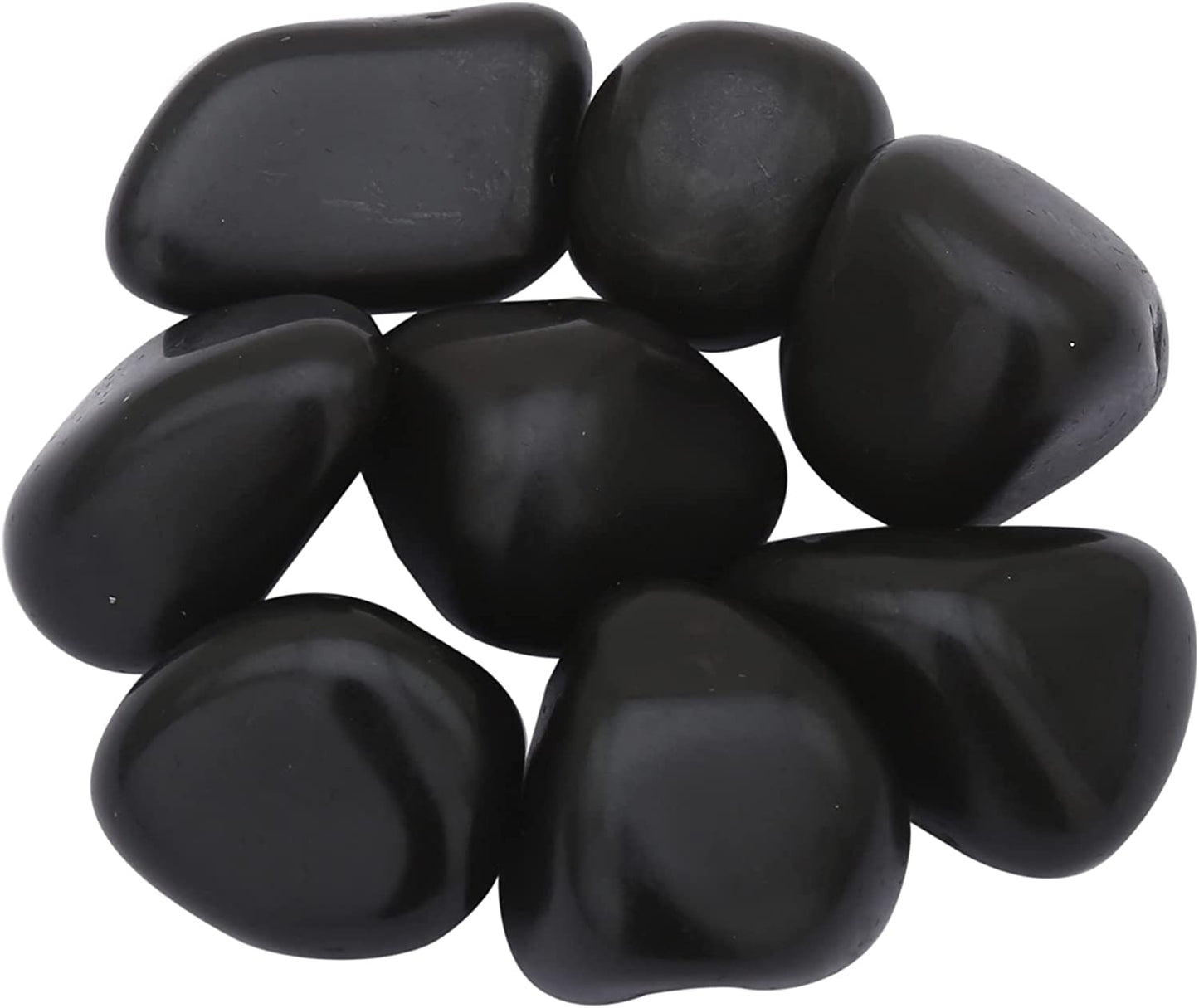  Healing Stones - Healing Crystals for Beginners- Healing Stones Tumbled Crystals for Witchcraft (3, Black Onyx)
