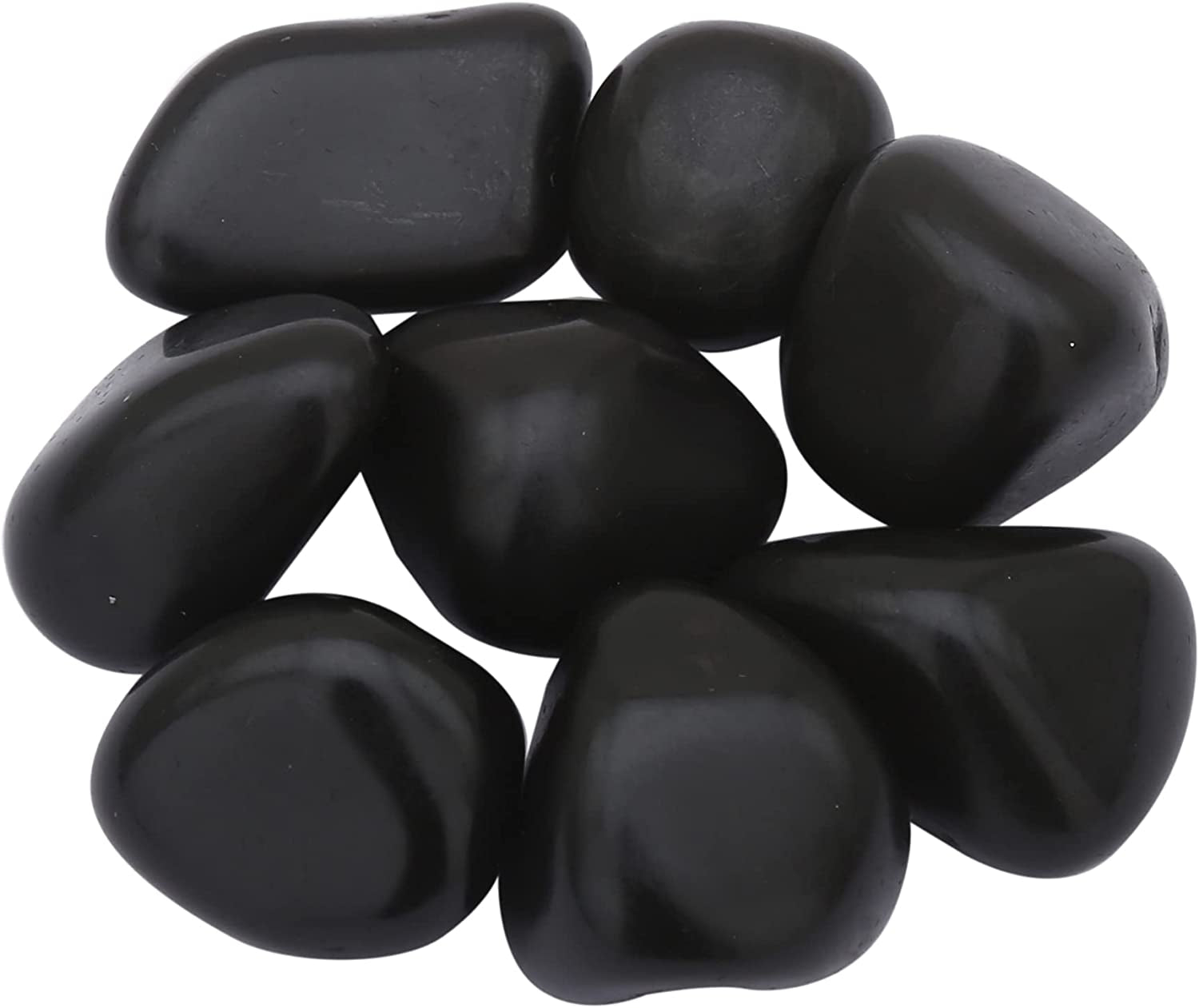  Healing Stones - Healing Crystals for Beginners- Healing Stones Tumbled Crystals for Witchcraft (3, Black Onyx)