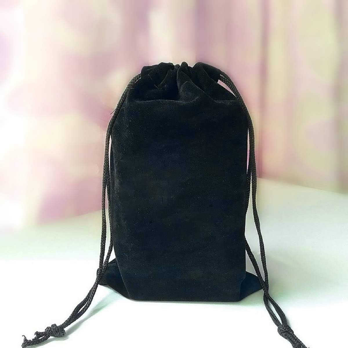 Classic Tarot Cards Deck with Guidebook Instructions Manual in Transparent Box and Velvet Bag with 17.7 Inch Lanyard Keychain (S+N)