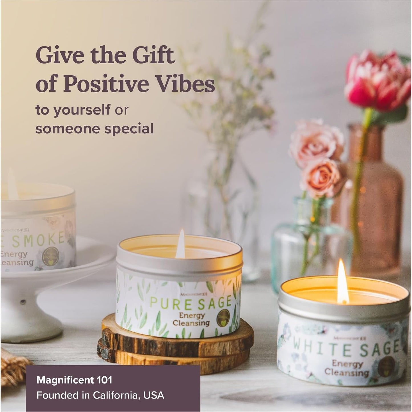 Scorpio Zodiac Sign Candle - Scented Soy Wax - Choose Your Birthdate - Great Holiday Favor for Horoscope Fans - 6 Oz Tin Holder