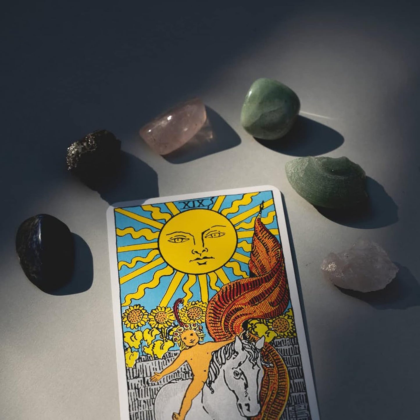 12 Pcs Crystals and Healing Stones Set, Crystals for Witchcraft in Mini Clear Bottles, Crystal Chips and Gemstones Gift for Witch Supplies Beginners