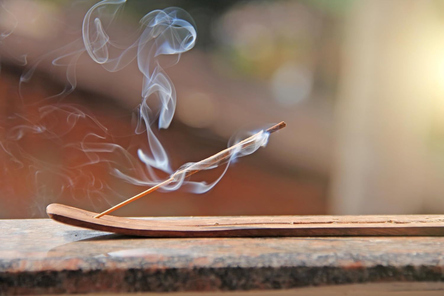 Nag Champa Incense Sticks with Incense Holder - 100 Gram Box and Wooden Tray - for Meditation, Aromatherapy, Yoga, Spiritual Home Decor, Spiritual Gifts -