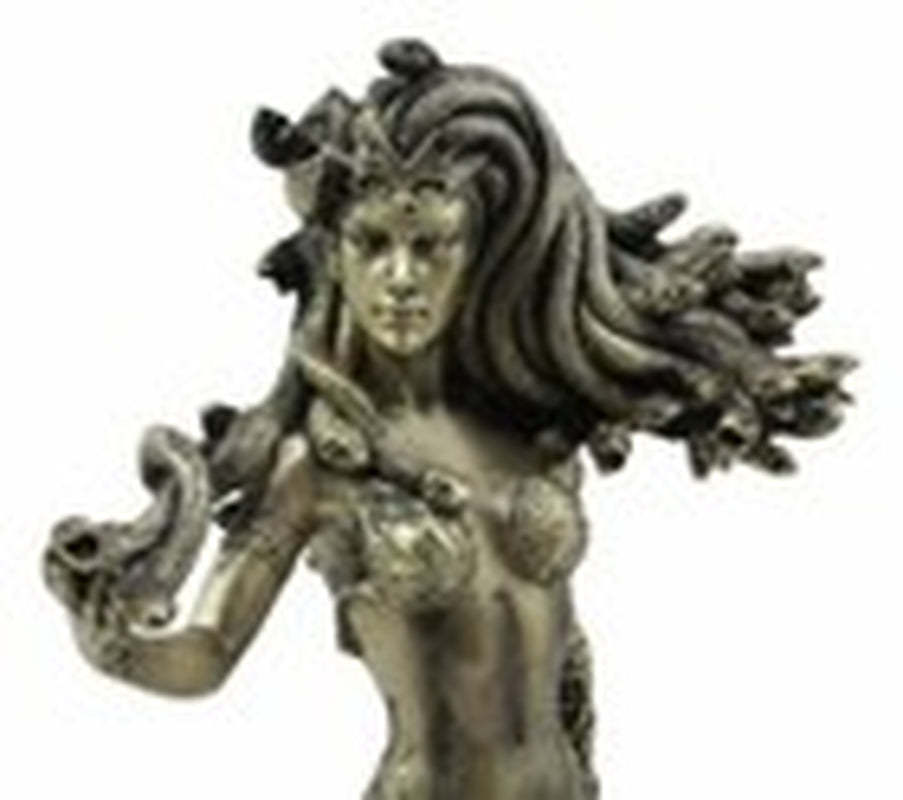 Ebros Greek Mythology the Seductive Spell of Medusa Statue 8" Tall