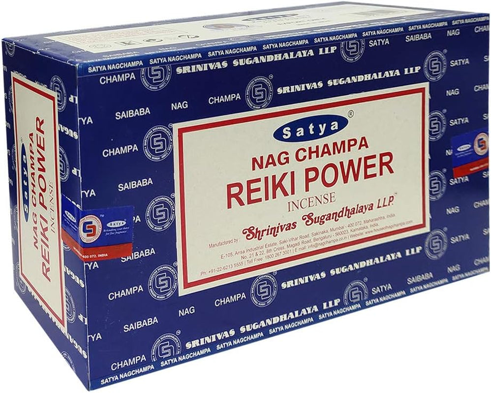 Reiki Power Incense Sticks and Incense Stick Holder Bundle Insence