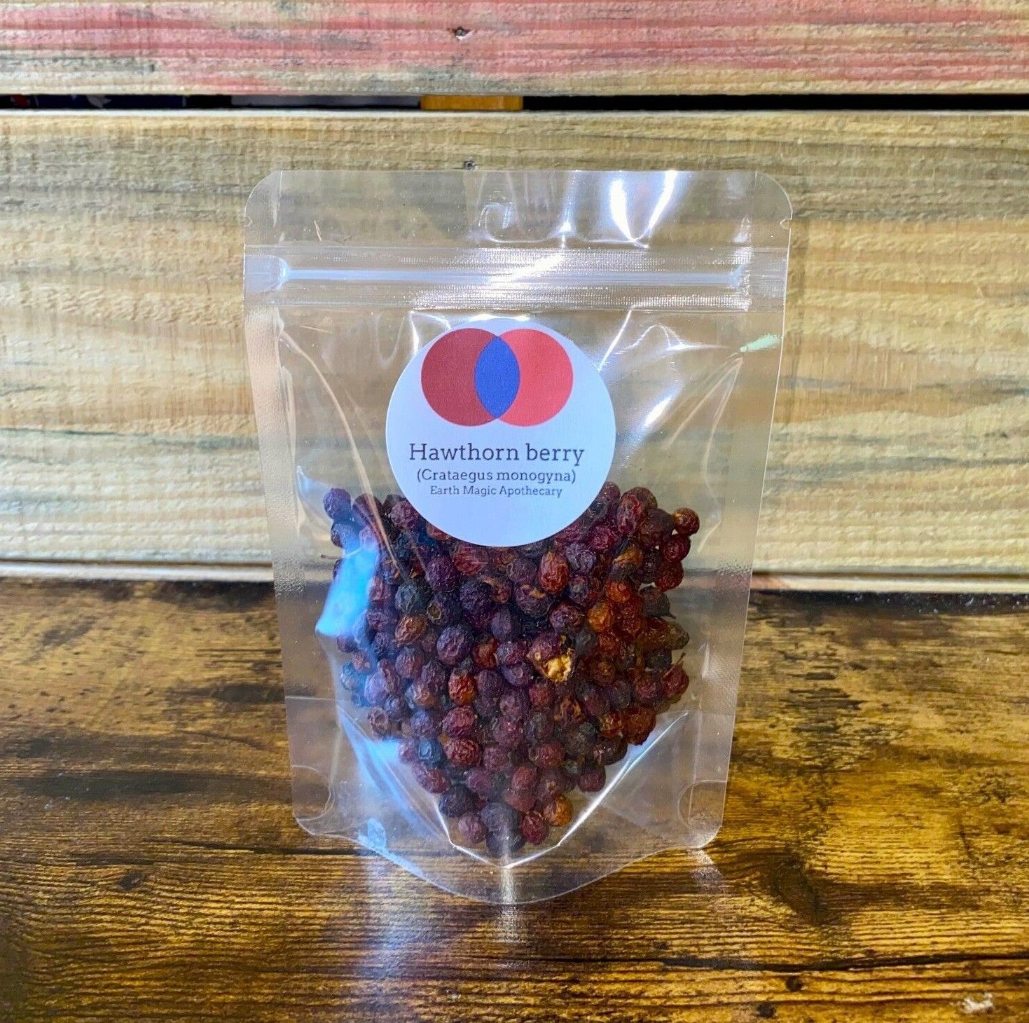 Organic Hawthorn Berry Whole Fruit, Food Grade Herbal Tea, 1/2Oz, 1Oz, 2Oz, 4Oz