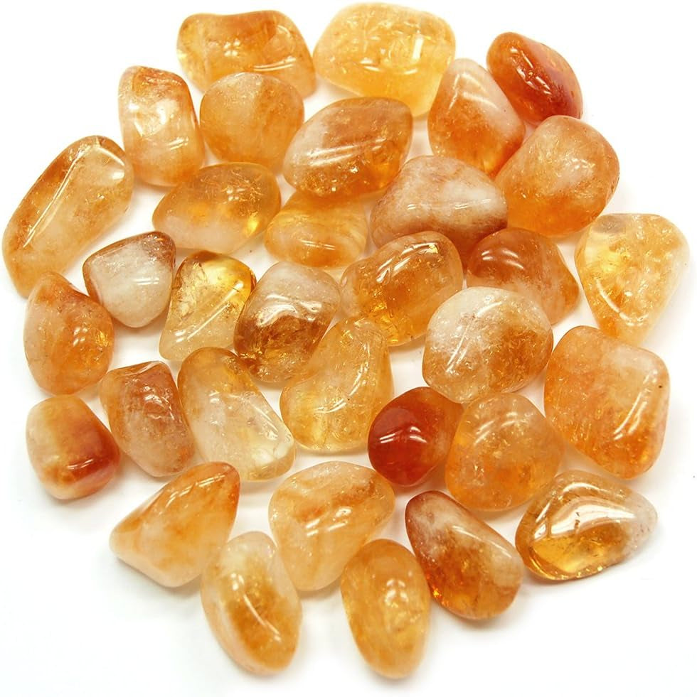 Citrine Tumbled Stone Grade a Healing Crystal (1)
