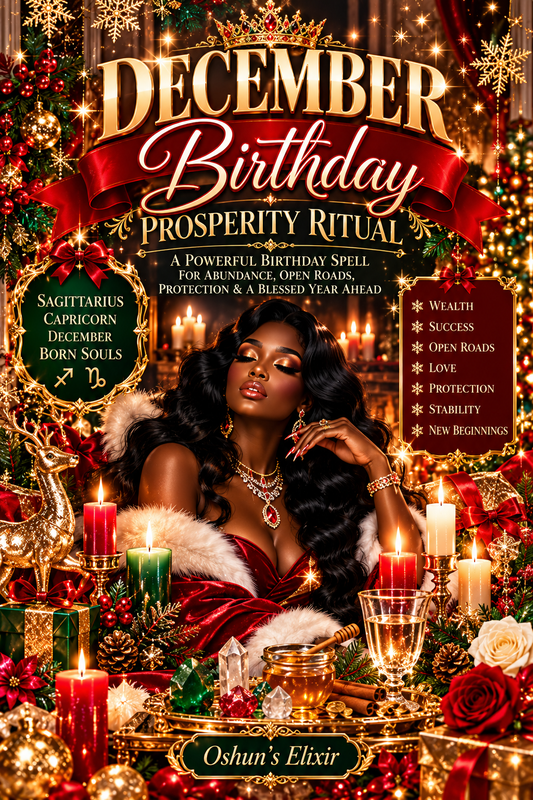 December Birthday Prosperity Ritual ✨ Powerful Birthday Spell for Abundance, Open Roads, Protection & Success