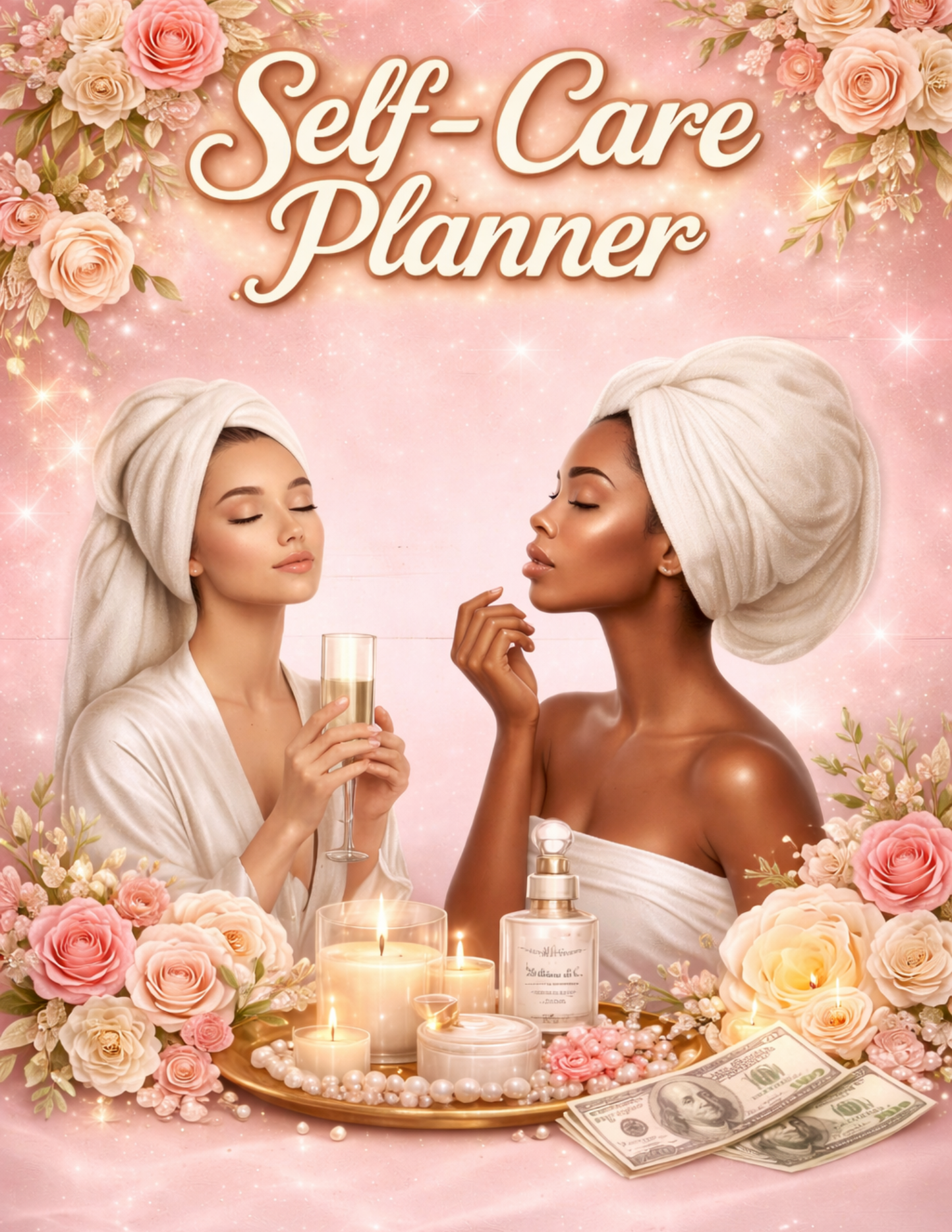 Oshun’s Elixir Self-Care Planner — Divine Feminine Reset & Wellness Journal