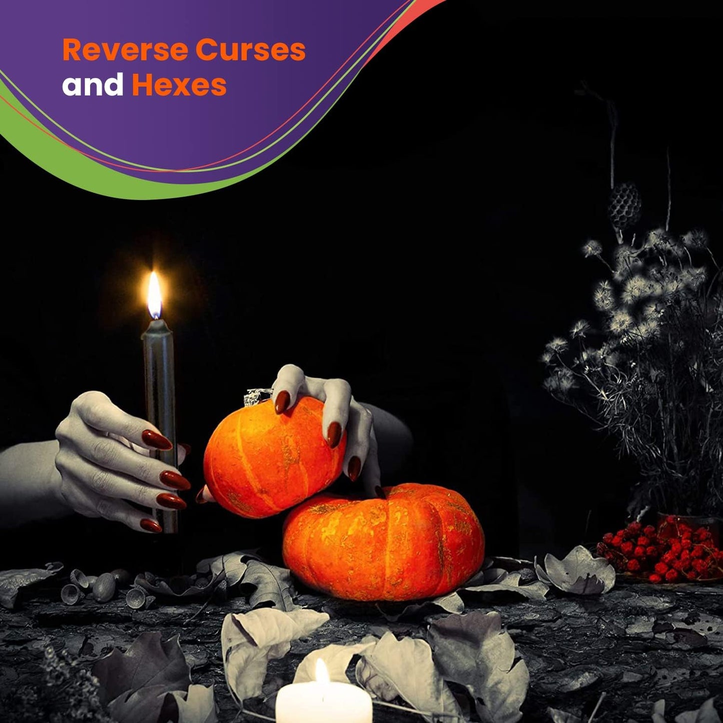 Spell Candles 48 Pack 4" Tall X 1/2" Dia, 12 Colors 4 Mini Candles Black, White, Green, Red, Yellow, Orange, Blue, Brown, Pink, Purple, Grey, Non-Metallic Gold, and Candle Spell E-Book