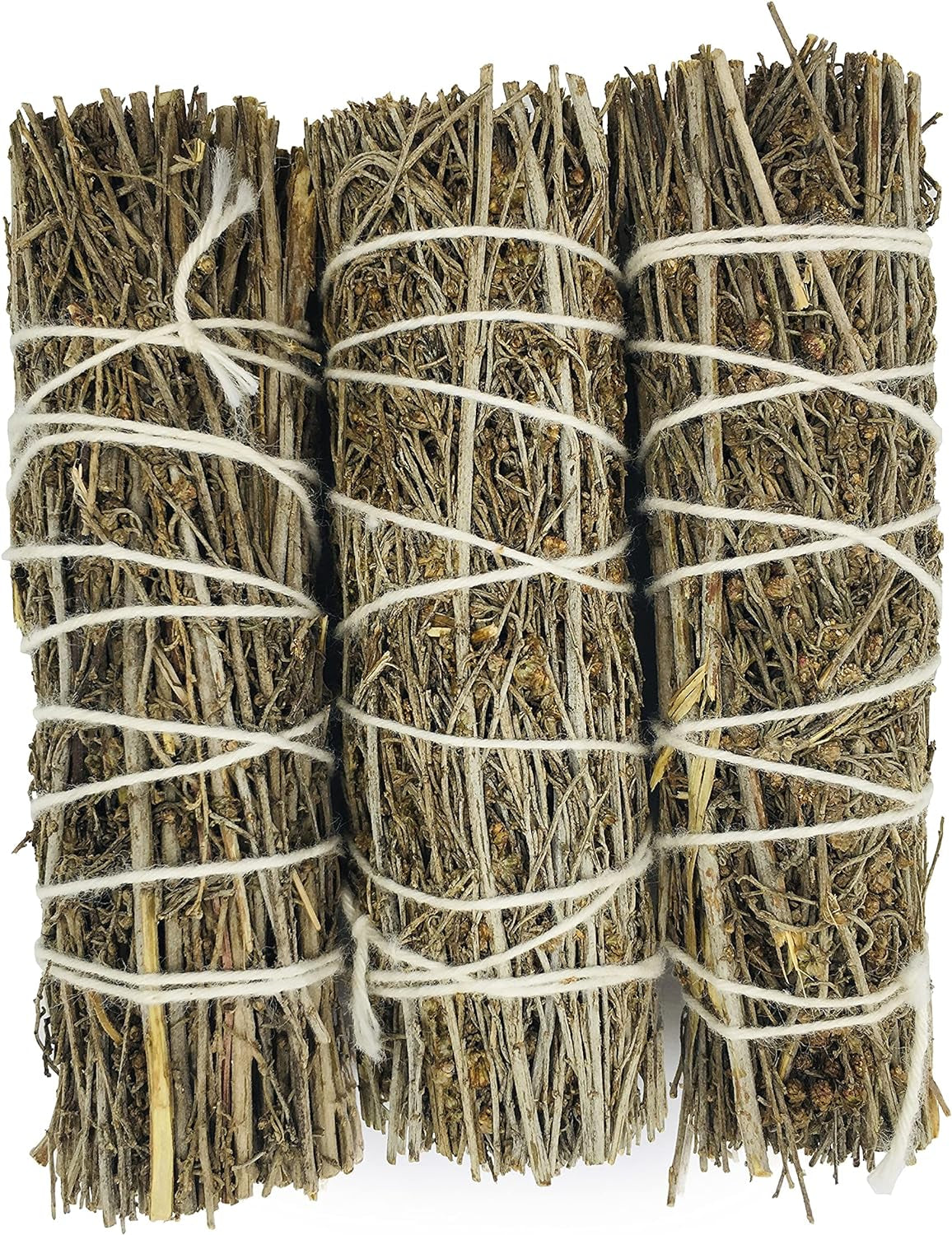 Desert Sage Bundle - 3 Pack - Dried Sage for Spiritual Cleansing, Smudging Kit, Home Purification - 4" Inch Long