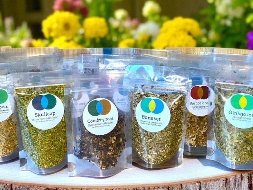 1/2Oz Natural Herb Bags 14Gm Apothecary Spell Bags Pesticide & Additive Free