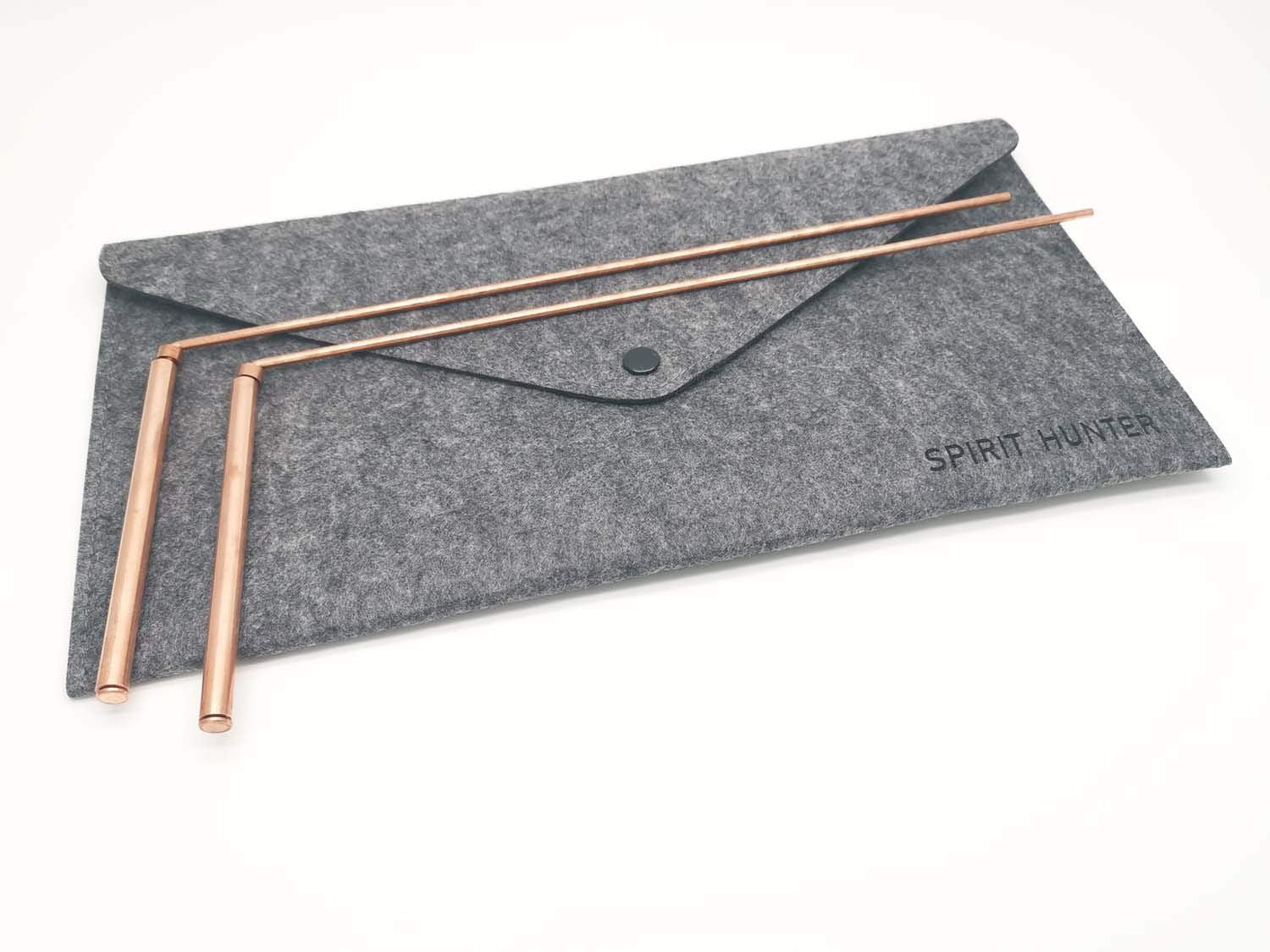 Spirit Hunter 99.9% Copper Dowsing Rod- 2Pcs Divining Rods with Bag -