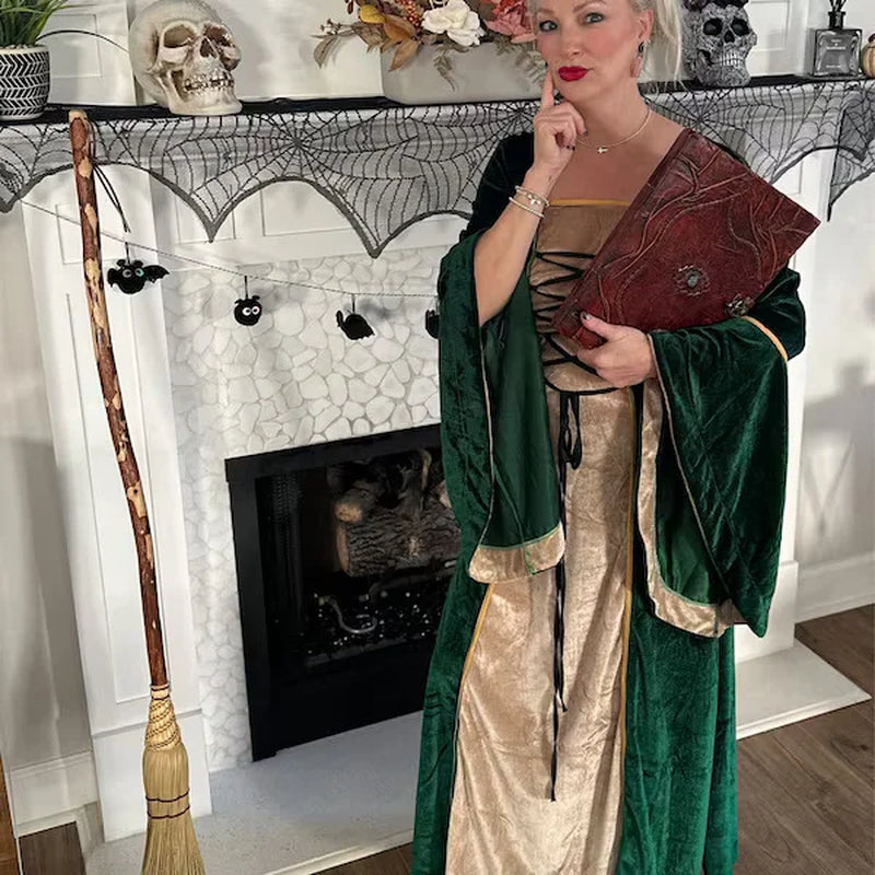 Hocus Pocus Book of Spells, Hocus Pocus Spell Books , Prop Hocus Pocus Gifts Halloween Decorations Decor, Book of Shadows Decoration 7X5 Inch (200 Pages)