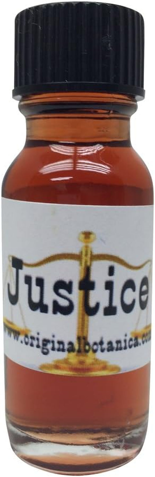 Original Pro​​Du​​Cts ​​Justice Oil for Legal Proceedings, Witchcraft Magical Spiritual Healing Anointing Oils for Spells and Candles Ritual Cleansing Protection Voodoo Hoodoo