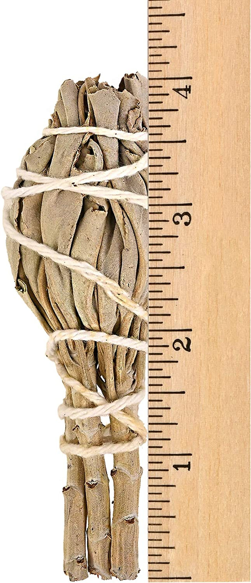 Premium California White Sage 4 Inch Smudge Sticks - Torch Wands Home Cleansing, Fragrance, Meditation, Yoga, Blessing, Smudging Rituals, New Home (6 Pack)