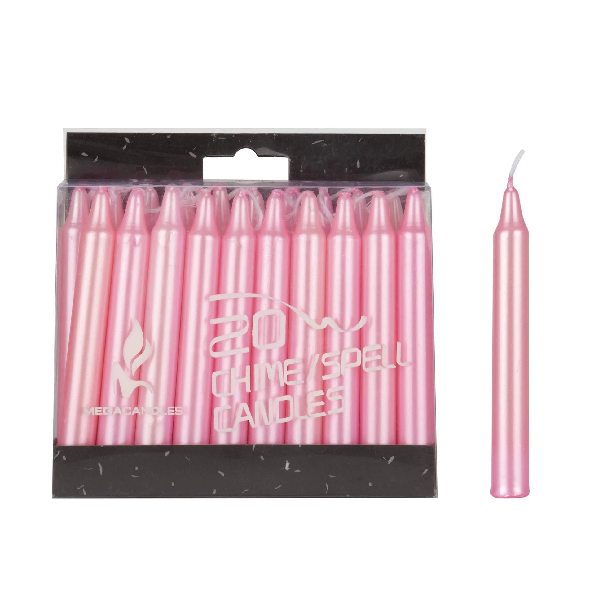 - Unscented 4 Inch Mini Chime Ritual Spell Taper Candles - Set of 20