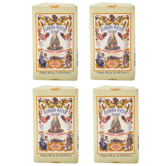 4 Bars of Personal & Spiritual Famous Murray & Lanman  Bar Soap: 3.35 Oz