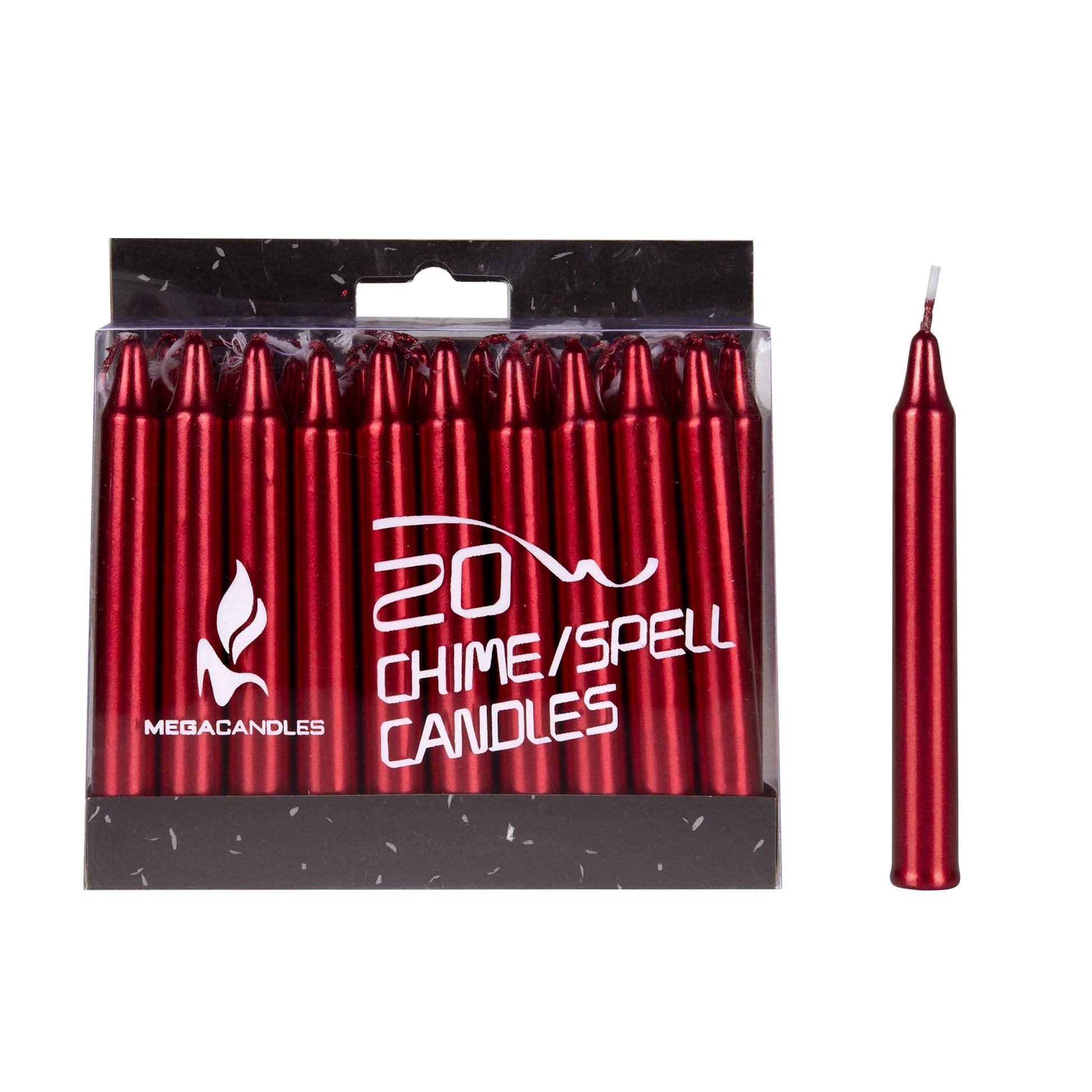 - Unscented 4 Inch Mini Chime Ritual Spell Taper Candles - Set of 20