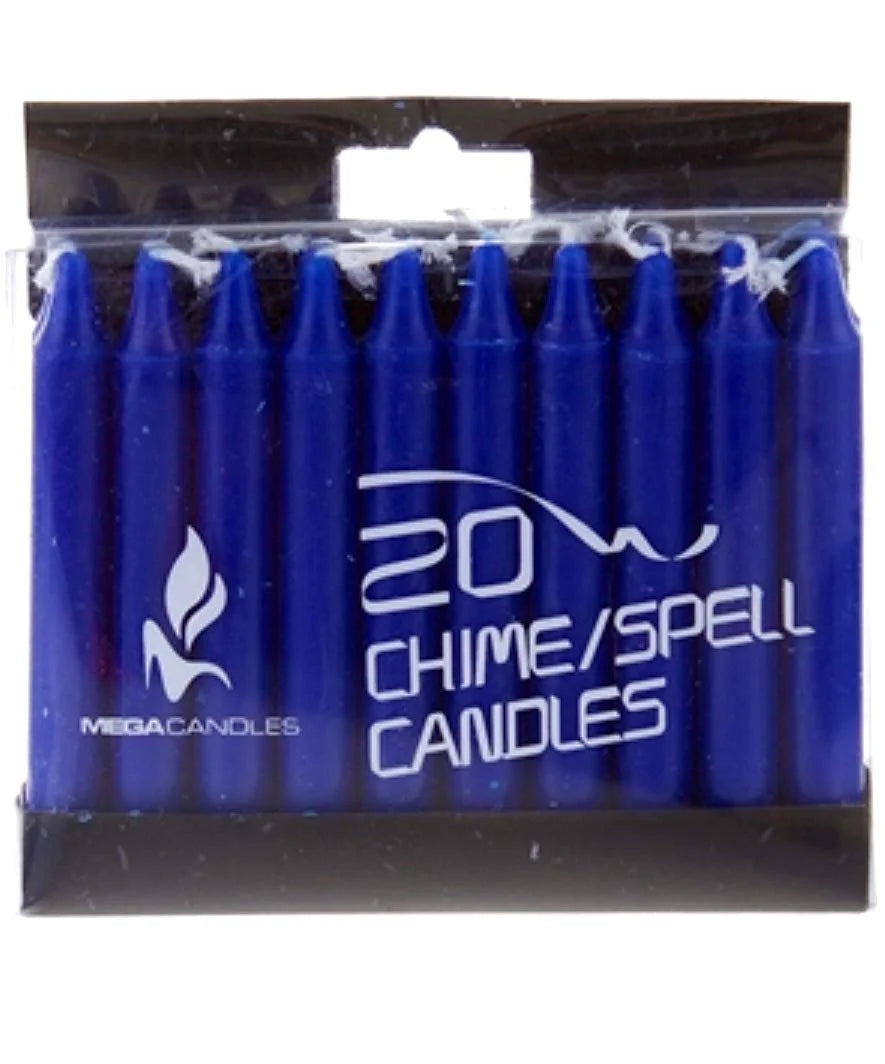 - Unscented 4 Inch Mini Chime Ritual Spell Taper Candles - Set of 20