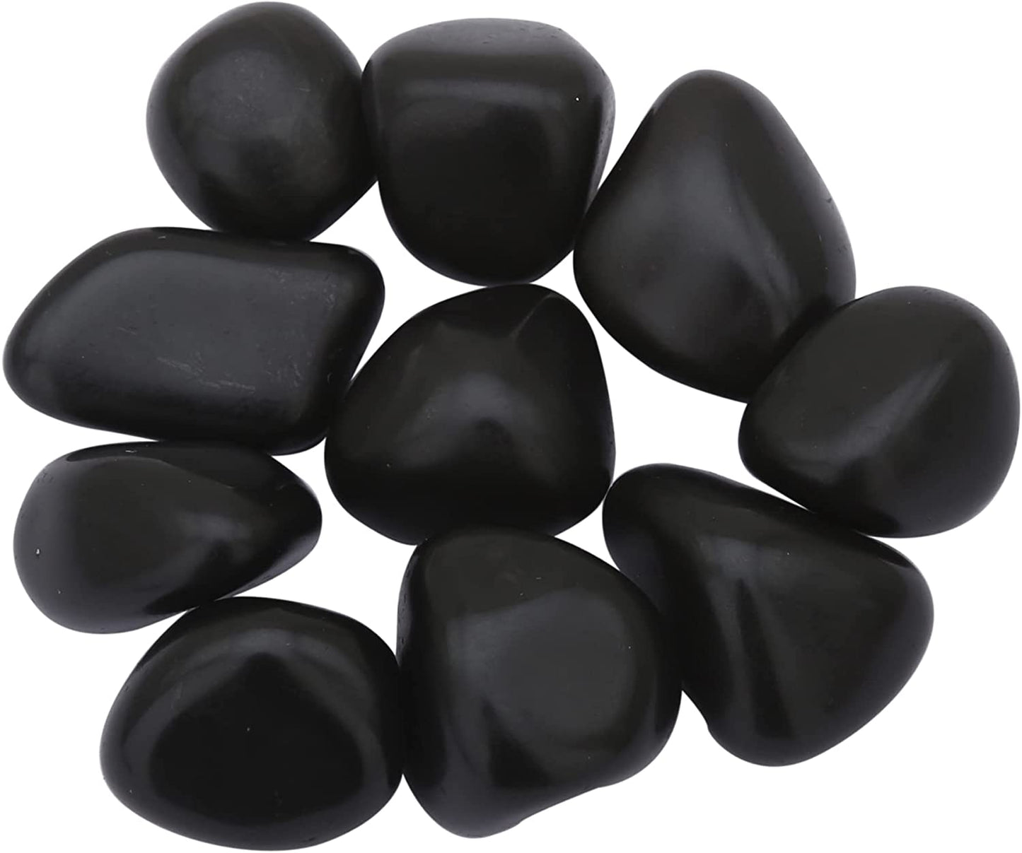 Healing Stones - Healing Crystals for Beginners- Healing Stones Tumbled Crystals for Witchcraft (3, Black Onyx)