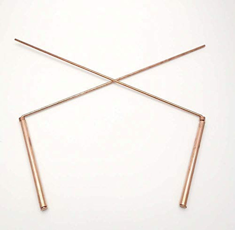 Spirit Hunter 99.9% Copper Dowsing Rod- 2Pcs Divining Rods with Bag -