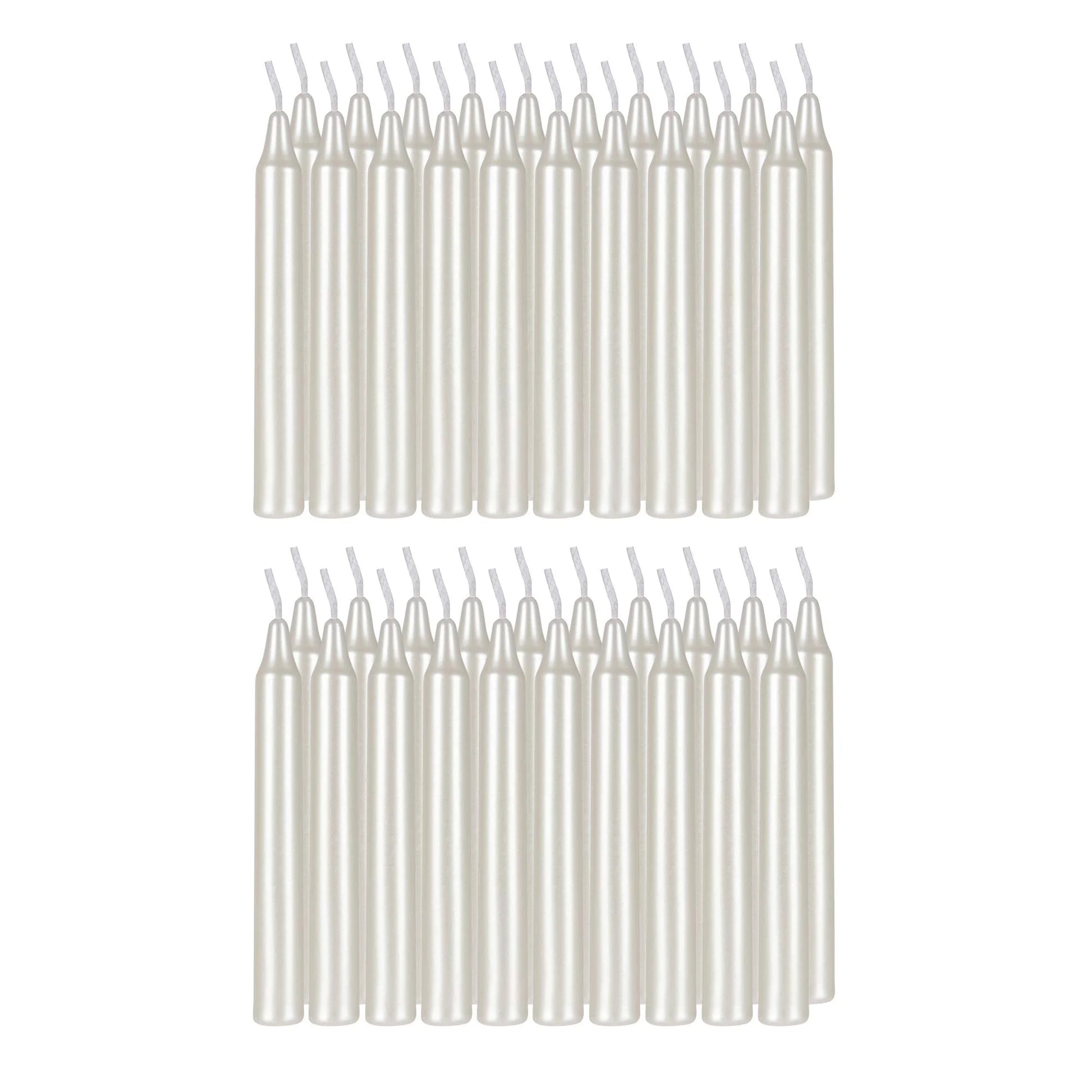 - Unscented 4 Inch Mini Chime Ritual Spell Taper Candles - Set of 20