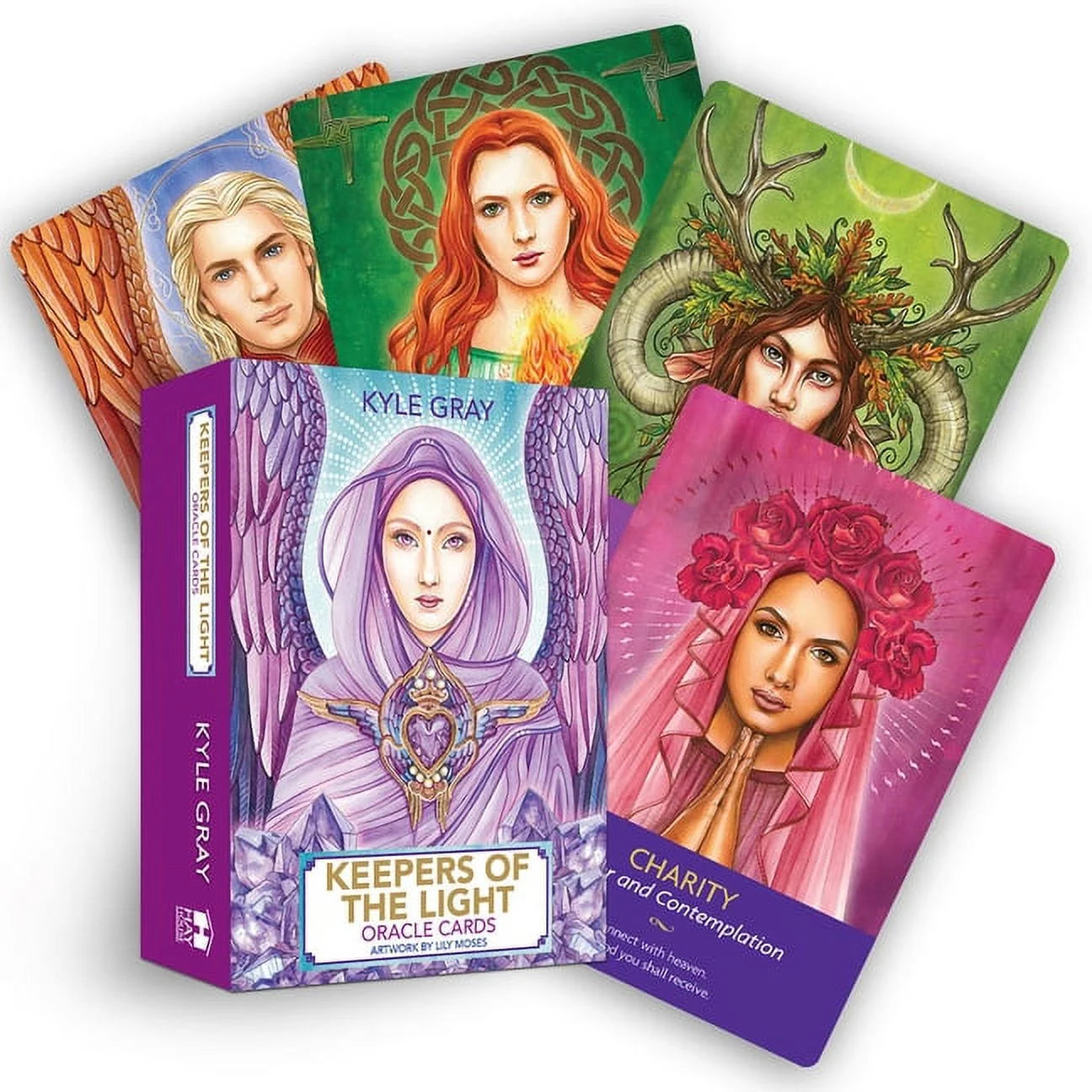 Keepers of the Light Oracle Cards Games, 45 Cards