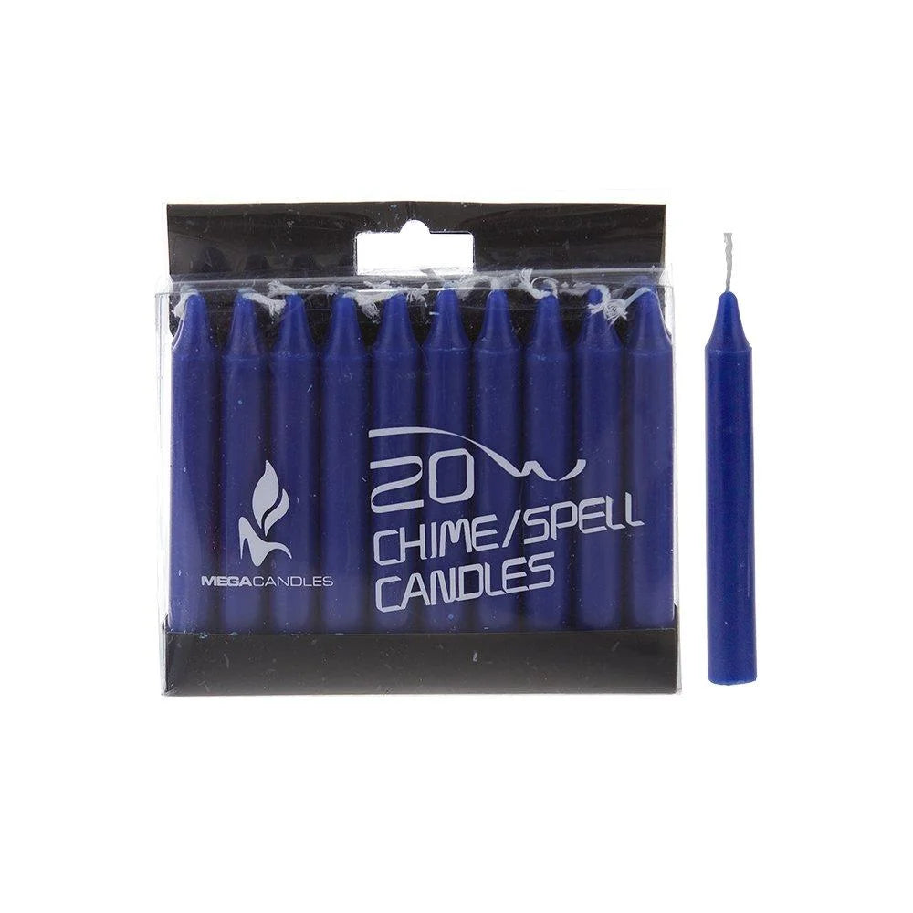 - Unscented 4 Inch Mini Chime Ritual Spell Taper Candles - Set of 20