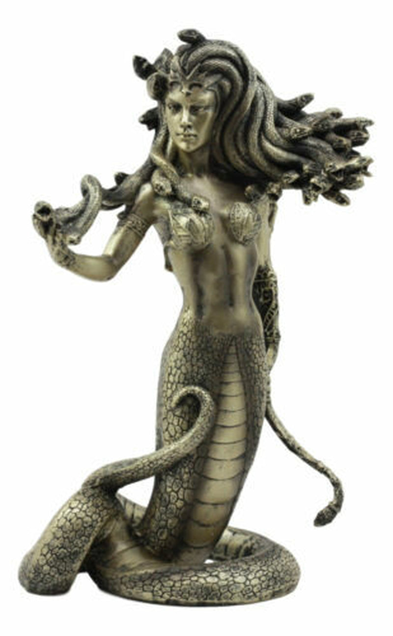Ebros Greek Mythology the Seductive Spell of Medusa Statue 8" Tall