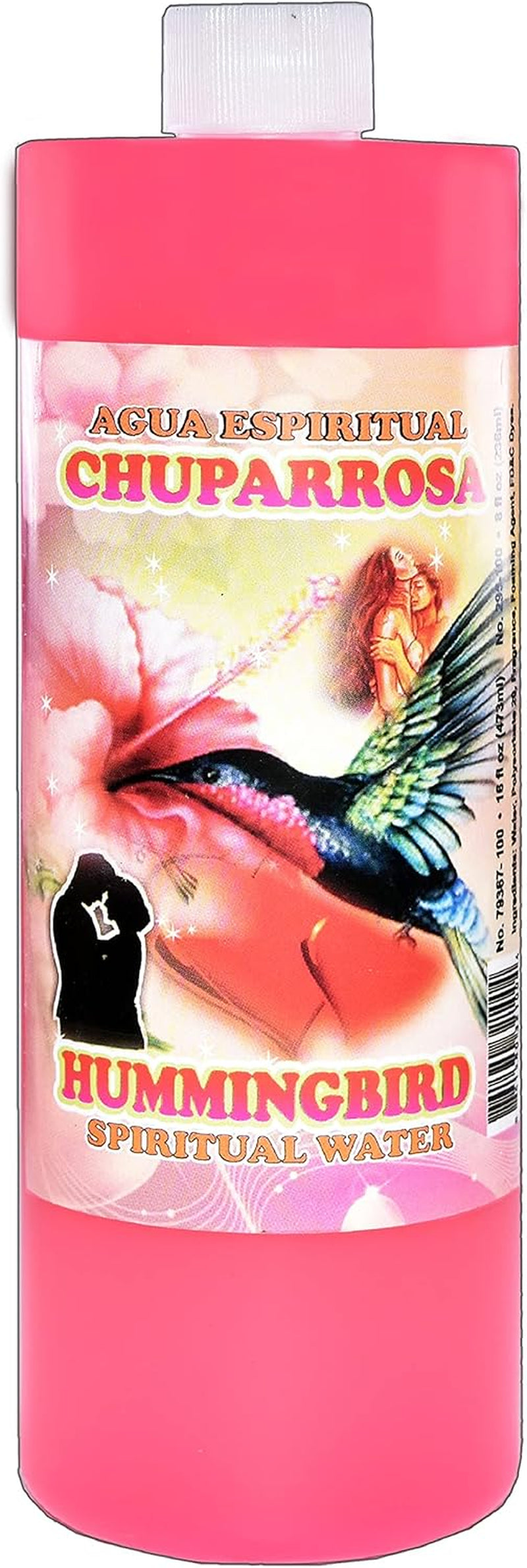 1 BOTTLE HUMMINGBIRD SPIRITUAL WATER- CHUPAROSA AGUA ESPIRITUAL 16OZ - MAGICK PAGAN
