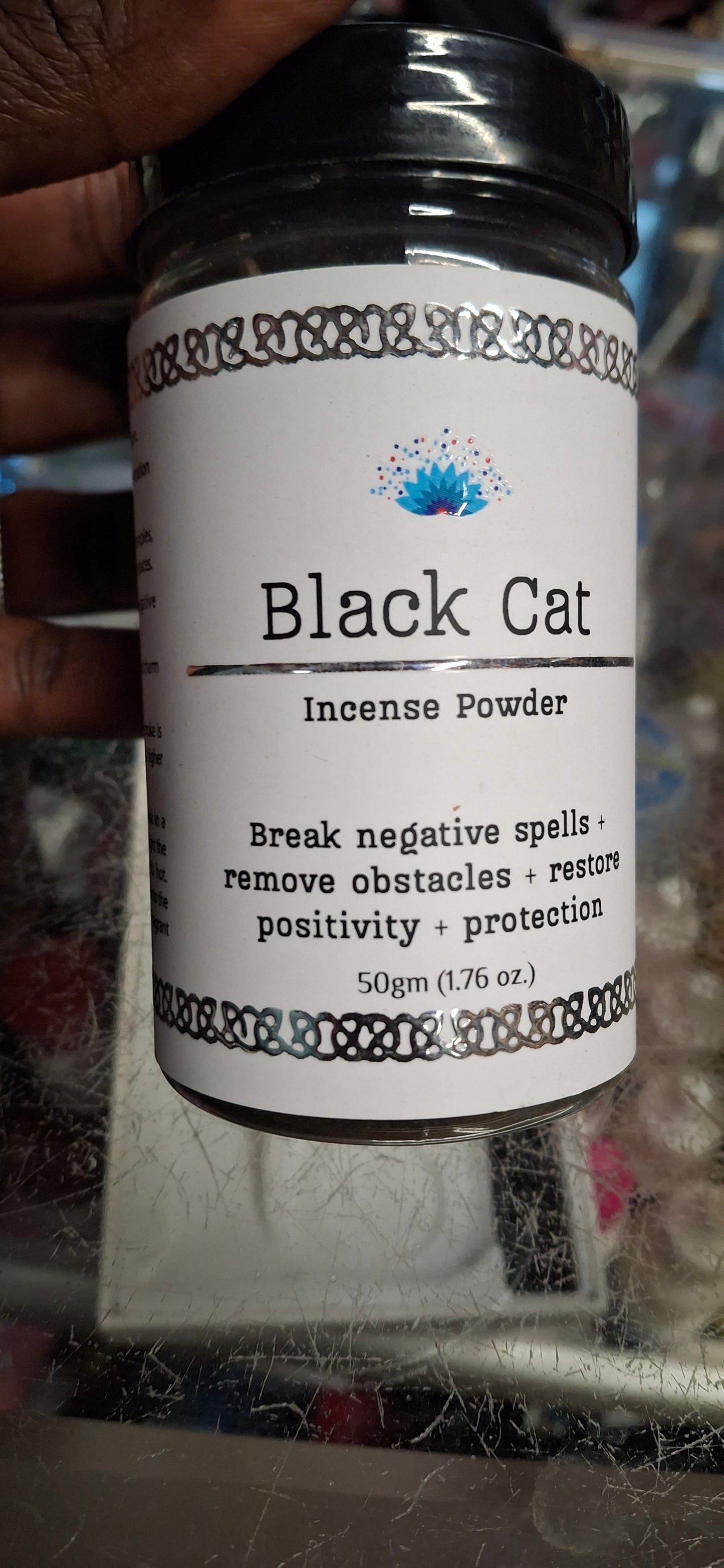 Black Cat Banishing Incense Powder – Break Spells & Clear Blocked Energy