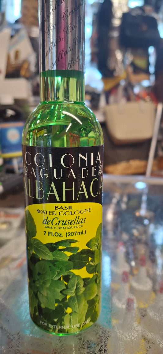 Albahaca Basil Spiritual Cologne – Powerful Cleansing, Protection & Good Luck Wash