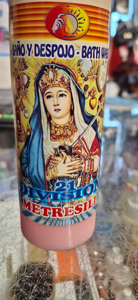 Metresili 21 Division Spiritual Bath Wash – Love, Cleansing & Sweetness Ritual Baño y Despojo