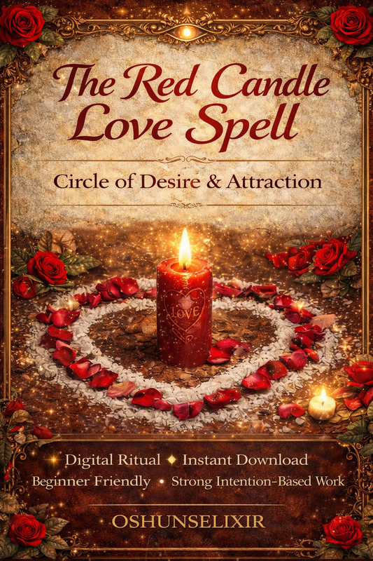 The Red Candle Love Ritual™ — A Luxe Attraction Spell for Magnetic Love