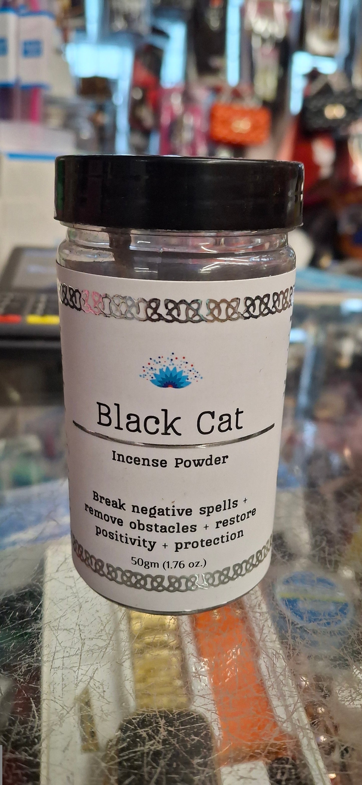 Black Cat Banishing Incense Powder – Break Spells & Clear Blocked Energy